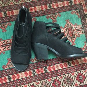 Eileen Fisher NWOB Black Open Toed Heel